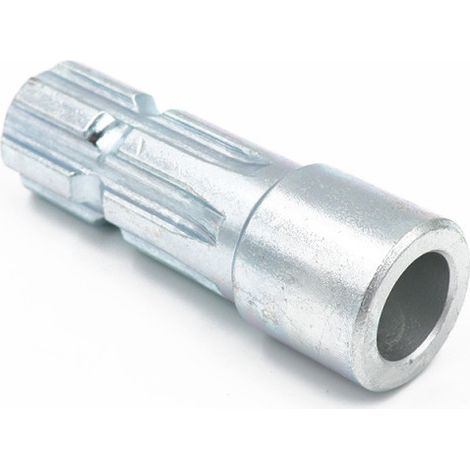 Lem Select – Réduction prise de force 1' 3/8 Ø 25 sans clavette – Longueur 145mm – Profil PTO intérieur Ø 25 à souder – Norme CE