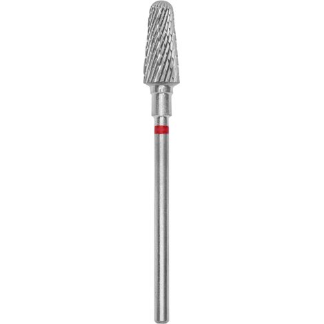 Fresa de carburo Staleks Pro Expert - Cono truncado rojo 6/14 mm FT70R060/14