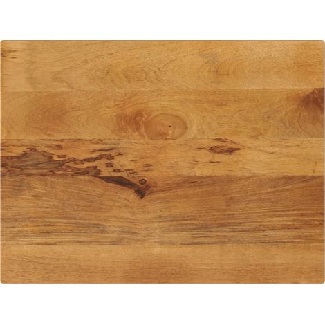 Tischplatte 90x70x2,5 cm Rechteckig Massivholz Mango