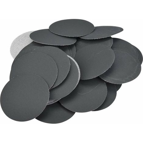 Jeffergarden 50 pezzi (1500) Dischi abrasivi Pastiglie 50mm Carta vetrata Assortiti Carta abrasiva per lucidatura Grana per levigatrice orbitale casuale (1/5)