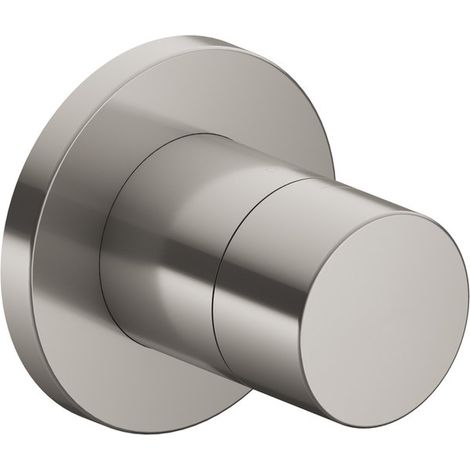 Raccord Keuco IXMO 59541, robinet d'arrêt pour montage encastré DN15 avec poignée IXMO Pure, Coloris: nickel brossé - 59541050001 (1/2)