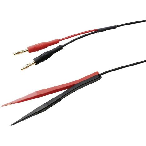 sks-hirschmann CMS TW 120 BAN pinza de medida negra y roja