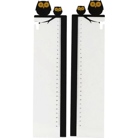 Panneaux latéraux adhésifs en acrylique blanc pour écrans d'ordinateur, à des fins de planification, paquet de 4. (1/5)
