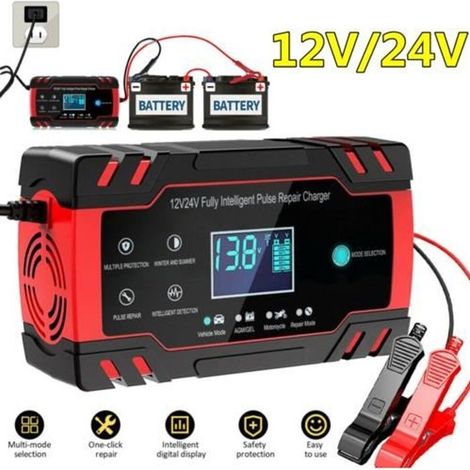 Autobatterieladegerät, Batteriewartungs-Desulfator (1/4)