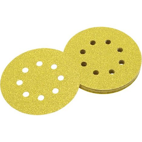 Disque à poncer DeWALT DT31, Grain 240, Ø 125mm, par 10 ( Prix pour Paquet de 10 ) (1/2)