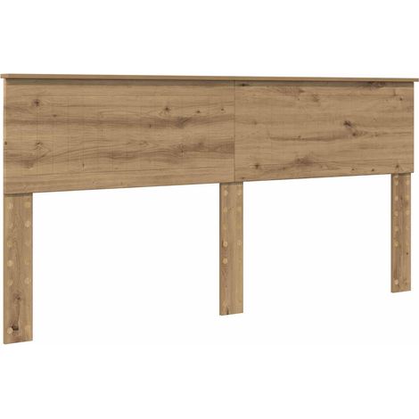 Kopfteil Artisan-Eiche Holzwerkstoff vidaXL