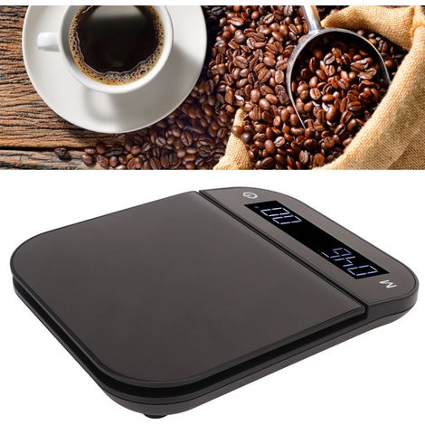 Kaffeeröstwaage, wasserdichte Oberfläche, manueller/automatischer Timer, Filterkaffeewaage, 5 kg/0,1 g (englische Version) (1/5)
