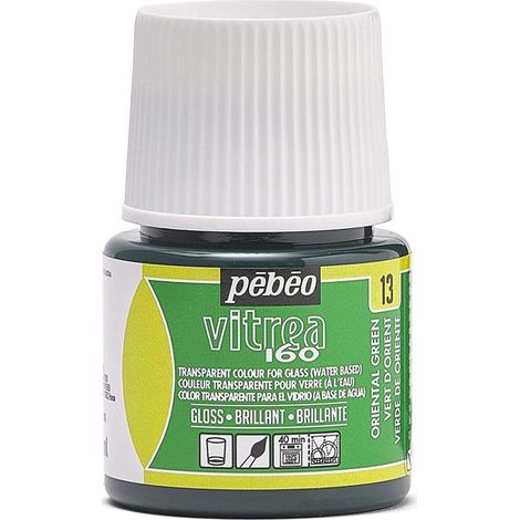 Peinture - Pébéo - Vitrea 160 - Vert d'Orient - 45 ml - Brillant (1/4)