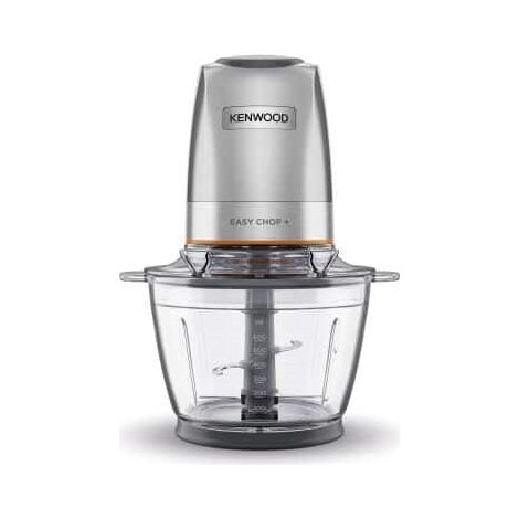 Kenwood Tritaverdure Elettrico CHP62.400SI Argento 0,6 L con Ciotola in Vetro