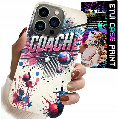 Custodia per iPhone 16 PRO - custodia in rete Retina Coach, retro (1/5)