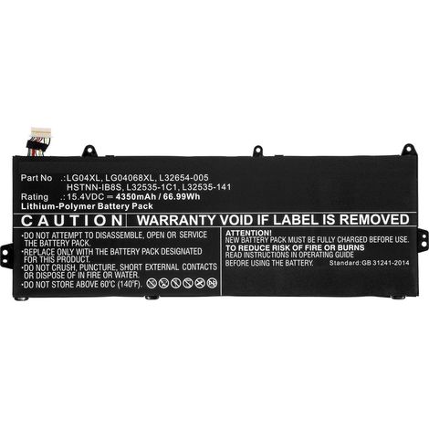 Batería para portátil HP CoreParts, MBXHP-BA0243