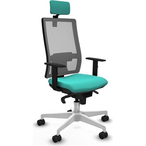 Bürostuhl piqueras y crespo Horna türkis Kunstleder