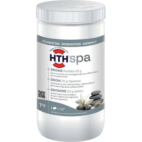 Brome pastille 1kg - Hth - D900201HA