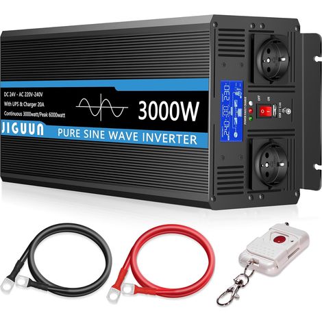 3000W Convertisseur 24V 220V Pur Sinus (1/5)