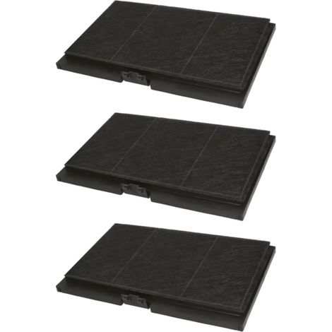 Trade-Shop Aktivkohle-Filter kompatibel mit Bosch DFL063W50, DFL063W51, DFL063W55, DFL063W56, DFL064A50, DFL064A51, DFL064A52, DFL064W50, DFL064W51 - 3 Stück (1/5)