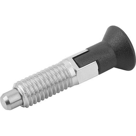 KIPP Arretierbolzen ECO GR.3 M12 8mm Form C Stahl (1/3)
