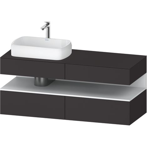 Duravit Collection One Meuble sous-vasque sur console, 2 tiroirs, (1/2)