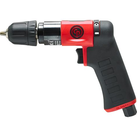 Perceuse pneumatique, outils électriques et amélioration de la maison, réversible, 6,5 mm, mandrin sans clé, poignée pistolet, 0,31 HP/230 W, couple de décrochage 0,6 m. (1/2)