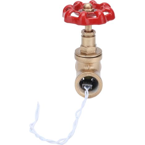 Industrieller Lichtschalter G1/2, Wasserrohr-Lichtschalter, Steampunk-Lampenschalter mit Kabel, 12 V/120 V (1/5)