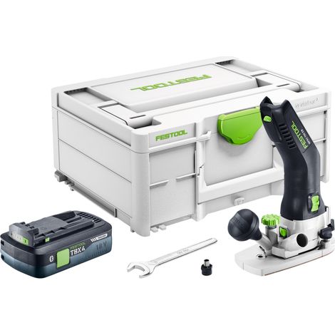 Festool MFKC 700 EB-Basic Akku Modul Kantenfräse 18 V 8 mm Brushless + 1x Akku 4,0 Ah + Systainer - ohne Ladegerät
