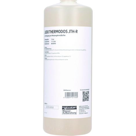 Judo Thermodos JTH-R Reinigungslösung 8650010 1 l, für ältere Warmwasserheizungskreisläufe