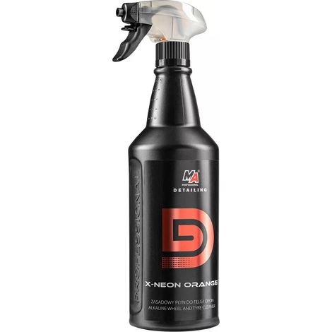 025726 MA detallado profesional - Fluido alcalino X-neon naranja 1L para llantas y neumáticos
