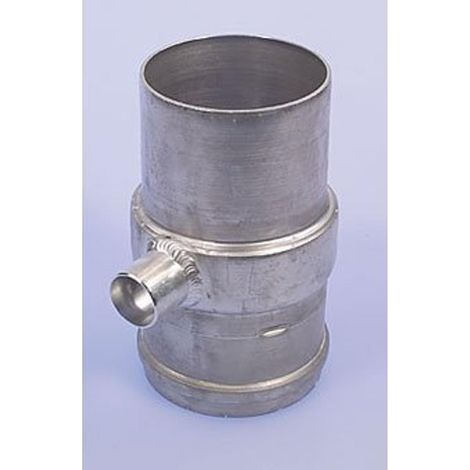 Burgerhout alu fix piège à condensat en aluminium à paroi épaisse 100 mm hor. (1/2)