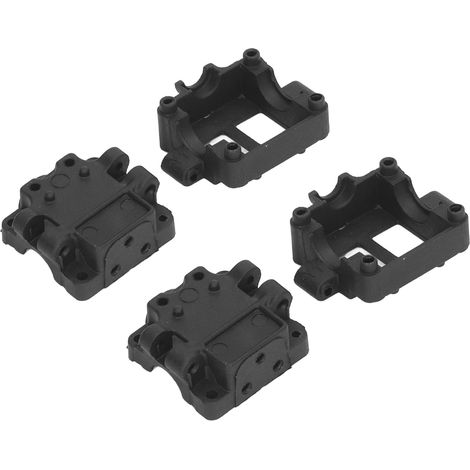 Carter de boîte de vitesses RC en plastique noir pour Wltoys 284161 284010 284131 K969 K989 (nouvelle version)
