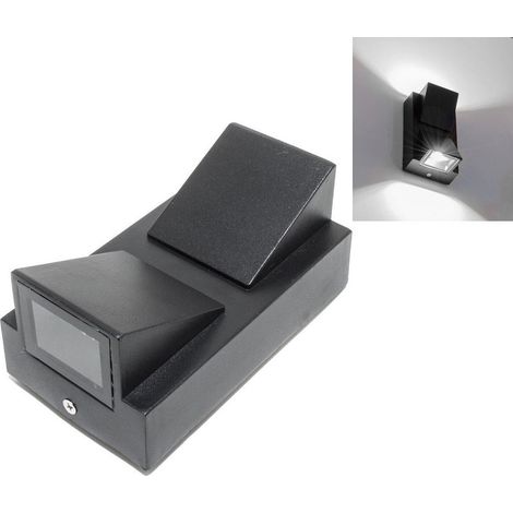 Lampada Faretto Lampada Luce 6500k 10w Nero Luce 2 Vie (1/5)