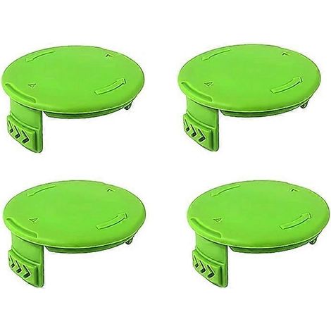T7V 4 peças 3411546A 6 para cortador de grama GREENWORKS 21362, 21132, 21242, tampa do carretel em ABS (1/4)