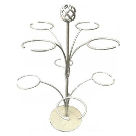 Cocktail Tree - Steel - L40.6 x W40.6 x H47 cm - Silver
