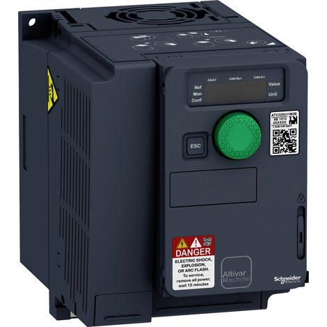 Kompakter und effizienter ATV320C 1,5 kW 230 V Einphasen-Wechselrichter. (1/4)