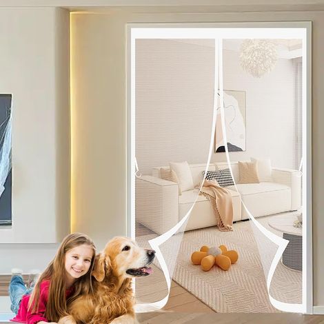 Moustiquaire Magnetique Porte 75 x 116 cm Anti-Moustiques (1/5)