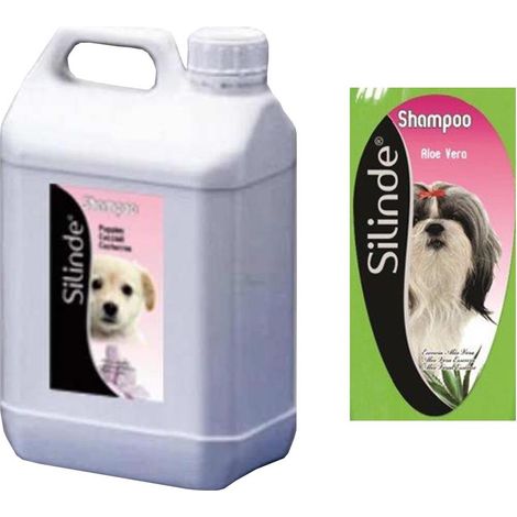 Silinde shampoo per cani universale aloe vera tanica da 5 litri