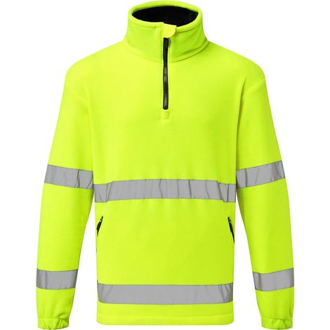 Polaire 1/2 Reißverschluss Hv - Größe XL - Gelb - Portwest (1/2)