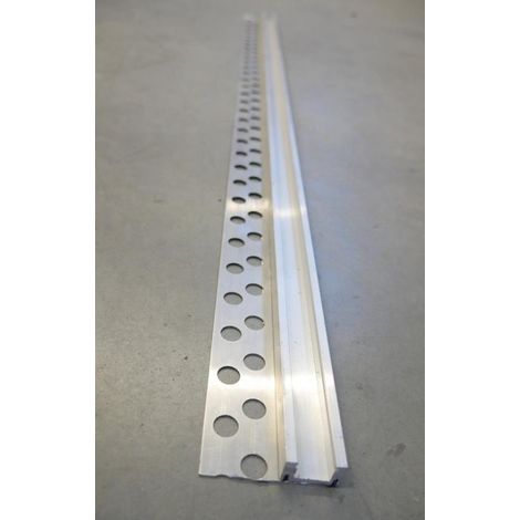 Profilé pour tube led aluminium 1m – Dimensions 25.5x16mm – Spécial carrelage pour ruban et bandeau LED – Europole