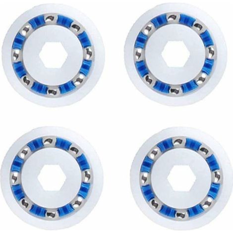 Lot de 4 roulements à Billes adaptables - Compatible avec Roue de Polaris 360 380 3900 Sport Robot Nettoyeur de Piscine (équivalent à 9-100-1108)