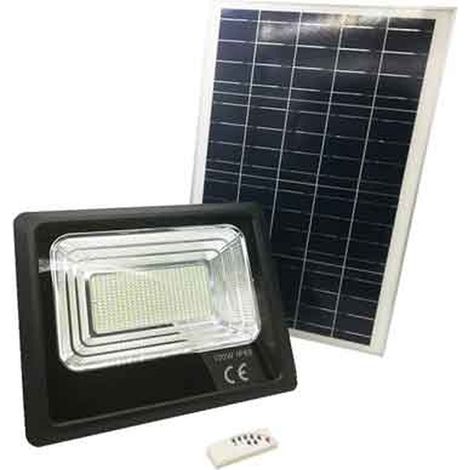 PROIETTORE A LED CON PANNELLO SOLARE 300W (Eq. 50 W)- 6000K