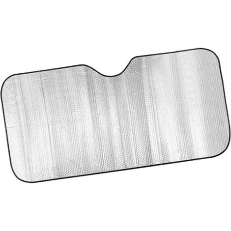 Pare-soleil de pare-brise de voiture en feuille d'aluminium épaisse, isolation thermique, protection solaire pour vitre avant (1/4)