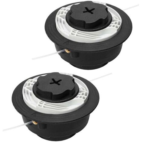 Tête de coupe Autocut C6-2 pour STIHL, Tête coupe avec Pointe Automatique - Tête de Débroussailleuse à Double Fil - Bobine de Fil en Nylon pour Débroussailleuse à Essence (1/5)
