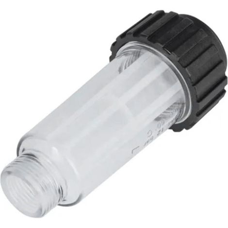 Water Entor Filtre, Transparent Abs Haboutage Clear Thread M3 / 4in Machine de nettoyage de la maison Filtre pour le remplacement (1/5)