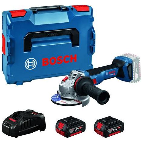 Miniamoladora a batería gws 18v-11 125 mm prof BOSCH