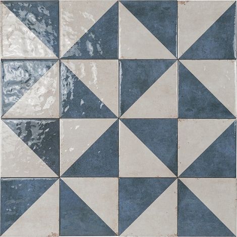 Carrelage Bari Bleu  15 x 15 cm