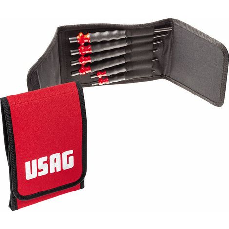 USAG 367 A SE6 Serie di 6 Cacciaspine con Impugnatura Professionale (1/2)