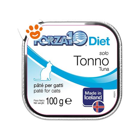 Forza10 Cat Solo Diet Tonno - Forza10 Cat Solo Diet Tonno - Vaschetta Da 100 Gr