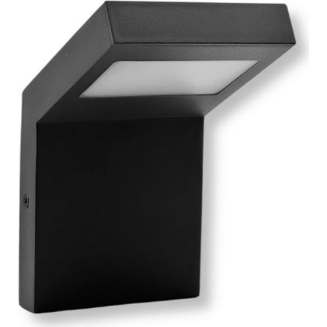 Trade Shop - Lámpara Led Led 10w Ip54 Lámpara Lámpara Luz Luz 4000k 954wa-h160 -      Gris Oscuro