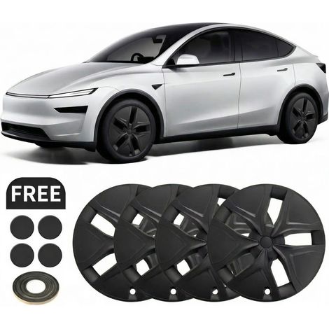 Copricerchi da 19 pollici (neri) per Tesla Model Y Juniper 2025–2026
