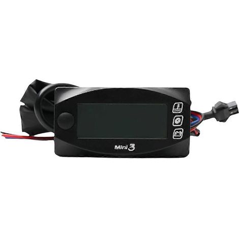 Capteur auto Motorcycles Water température Voltmeter Time Display Mini 3 in 1 LED Digital Instrument Motorcycles Accessories (1/5)