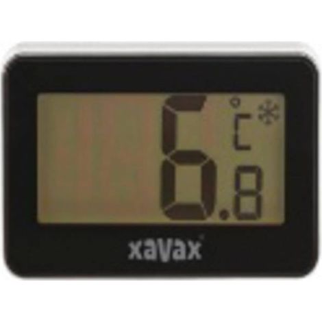 Termometro digitale moderno nero per frigorifero Xavax (1/3)