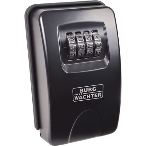 BURG-WÄCHTER Caja fuerte para llaves Key Safe 20 H135xB83xT46mm cerradura de combinación n.º de ganchos 1 - KEYSAFE 20 SB
